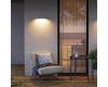Уличный настенный светильник Arlight SP-BULFIN-WALL-L365-10W Warm3000 (WH, 120 deg, 230V) (IP65 Бетон) 058131