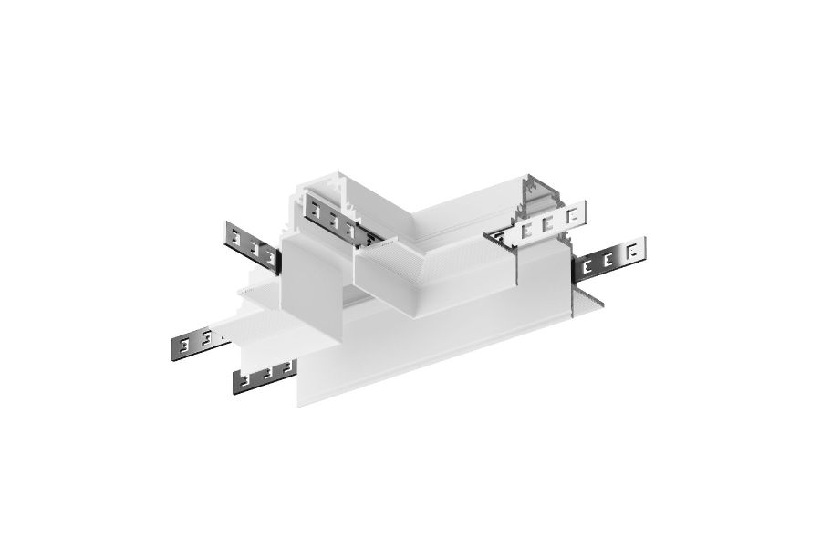 Угол-соединитель для магнитного шинопровода Maytoni Technical Magnetic track system Gravity TRA010CT-42W