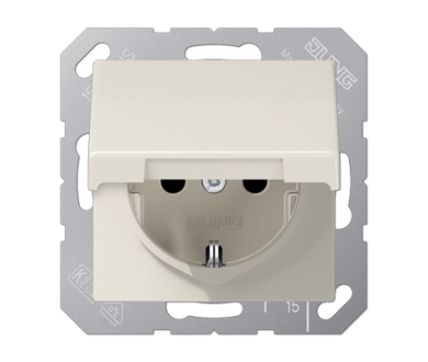 Купить Розетка Schuko Jung AS1521BFKL Розетка Schuko Jung AS1521BFKL