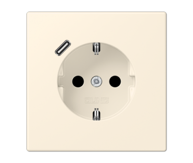 Розетка 2K+З USB Typ C Jung LC1520-18C245