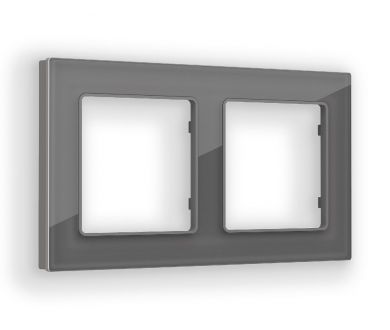 Рамка двухместная Ambrella Volt Platos AF330652