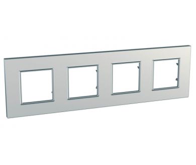 Рамка 4-постовая Schneider Electric Unica Quadro MGU6.708.55