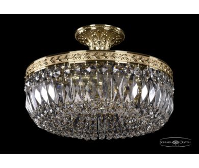 Люстра на штанге Bohemia Ivele Crystal 19041/35IV G