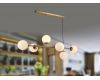 Подвесная люстра iLamp Golden 9136P/6 GL-WH