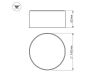 Накладной светильник Arlight SP-RONDO-140B-18W Day White 022237