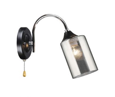 Бра IMEX MD.2195-1-W-BK+CH