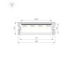 Профиль Arlight LINE-3010-2000 ANOD (Алюминий) 061543