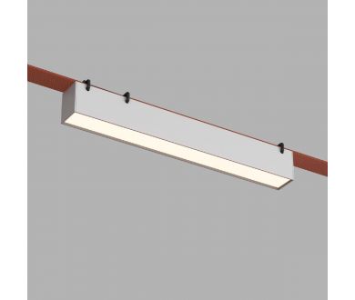 Трековый однофазный светильник Denkirs Belty Linear DK5575-WH