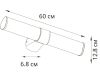 Подсветка для зеркал Arte Lamp Callisto A4415AP-1CC