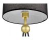 Настольная лампа Lumina Deco Belforte LDT 5527 GD+BK