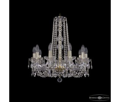 Подвесная люстра Bohemia Ivele Crystal 1402/10/195/h-58 G