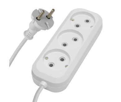 Удлинитель 3-местный Stekker HM01-30-02 2м 2x075 39209