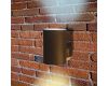 Уличный настенный светильник Arte Lamp Alcyone A6109AL-1BK