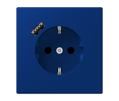 Розетка 2K+З USB Typ A Jung LC1520-18A261