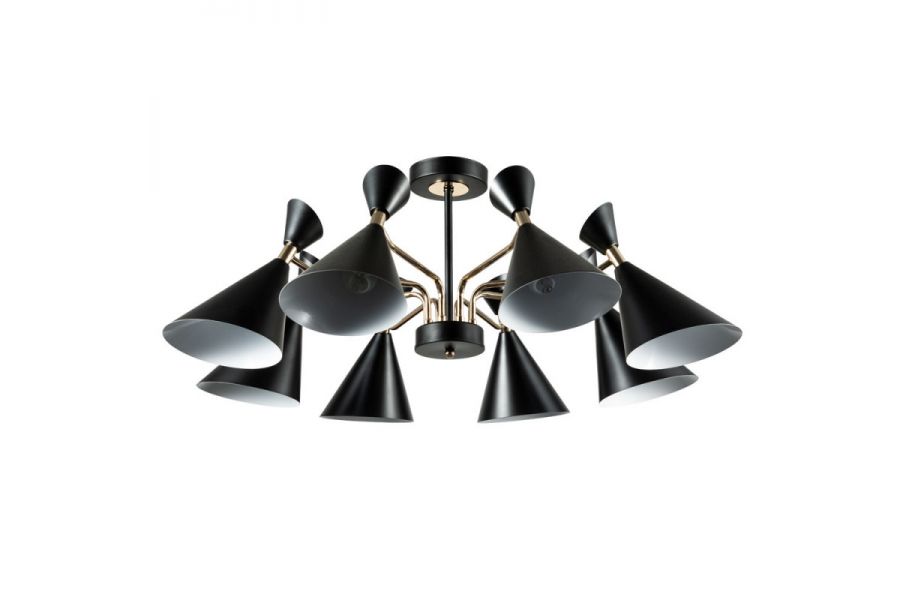 Люстра на штанге ARTE Lamp A2711PL-8BK