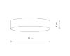 Накладной светильник Nowodvorski Lid Round Led Black 10417