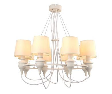 Подвесная люстра Arte Lamp Sergio A3326LM-8WH
