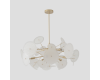 Люстра на штанге Crystal Lux DANDELION SP10 GOLD