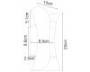 Уличный настенный светильник Arte Lamp Alba A6405AL-2BK