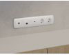 Комплект механизма компьютерной розетки Ambrella Volt RJ-45 (8P8C) CAT6A экранированной с автоматической защитной шторкой OMEGA MO112005 Белый глянец QUANT (OP1120, VM185)