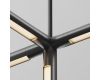 Подвес на жестком основании с потолочной чашей Maytoni Shelf CA030C-SL-L500-B