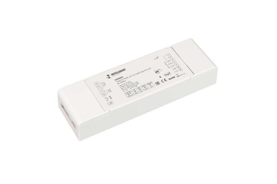 Диммер Arlight SMART-PWM-105-72-RGB-MIX-PD-SUF (12-48V, 5x6A, TUYA BLE, 2.4G) 037343