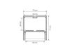 Профиль с экраном Arlight SL-LINE-7477-2500 WHITE+OPAL 021372