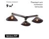 Потолочная люстра Lussole Loft LSP-9534
