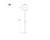 Ландшафтный светильник Arlight KT-ENOKI-BOLL-H800-2W Warm3000 (WH, 100 deg, 24V) 050673