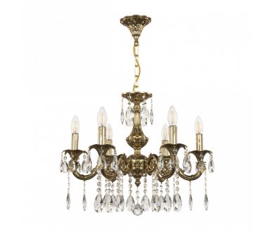 Купить Подвесная люстра Bohemia Ivele Crystal AL79101/6/175 A GB Подвесная люстра Bohemia Ivele Crystal AL79101/6/175 A GB