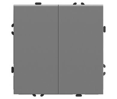 Переключатель 2-клавишный перекрестный Stekker Эмили RSW10-5111-10 50166