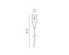 Подвод питания на 48V черный Lightstar Due Hermes 510117