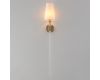 Бра Crystal Lux LUMINOUS AP1 BRASS