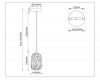 Подвесной светильник Ambrella Light High Light Crystal LH30101
