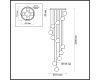 Каскадная люстра Odeon Light Jemstone 5084/60L