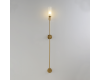 Бра Crystal Lux SIMPLY AP1.2 BRASS