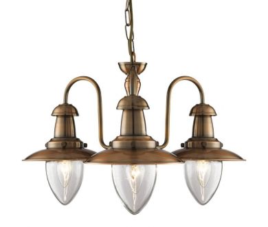 Подвесная люстра Arte Lamp Fisherman A5518LM-3RB