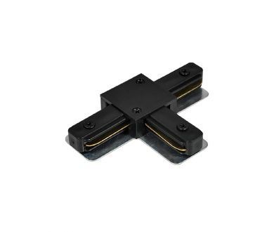 Коннектор T-образный Escada Prima TRA-01-01-001-T Black ESTR20011