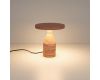 Настольная лампа Arlight SP-CROOD-TAB-R22.5x24-7W Warm3200-MIX (RD-BRG, 140 deg, 230V) (IP20, Травертин) 061732