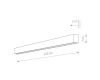 Настенный светильник Nowodvorski Straight Wall LED L 7566