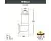 Настенный светильник Fumagalli Sauro D15.505.000.WYF1R