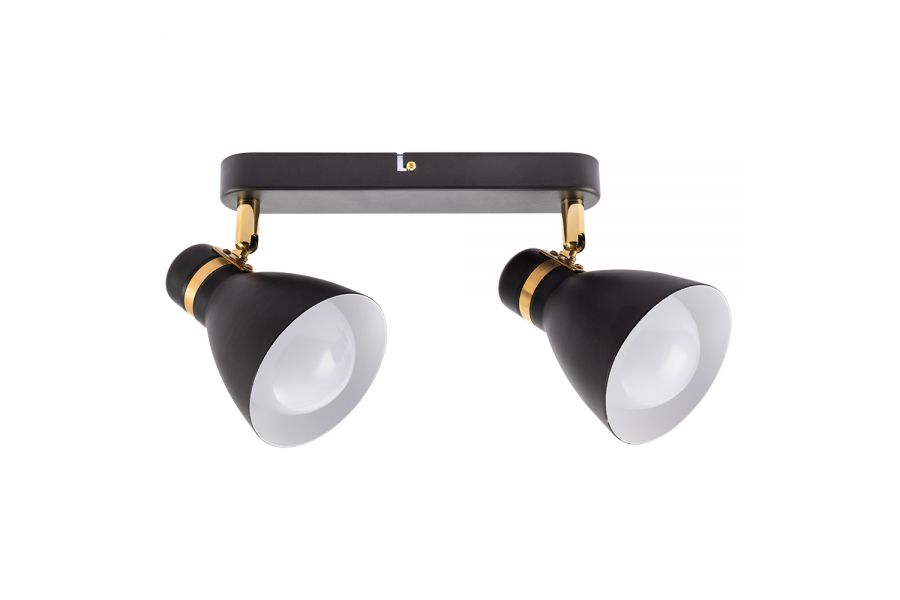 Спот Arte Lamp Fafnir A5047PL-2BK