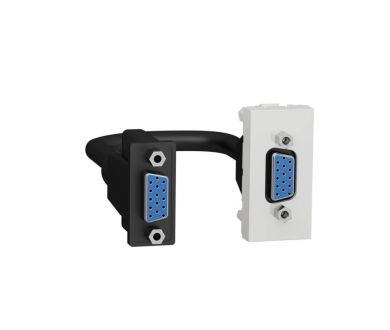Розетка компьютерная VGA Schneider Electric Unica New Modular NU343218