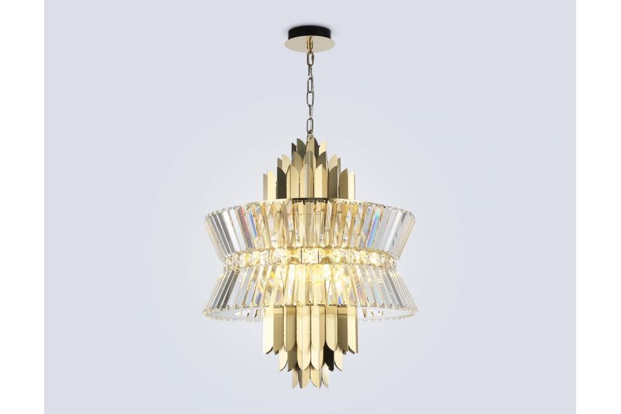 Подвесная люстра Ambrella Light High Light Crystal LH41017