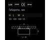 Потолочный светодиодный светильник Lightstar Zolla 213926