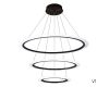 Подвесная люстра Crystal Lux MANZANA SP67W LED BLACK
