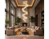 Каскадная люстра Modelight MDL.8885.25HC GD