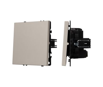 Механизм выключателя одноклавишный перекрёстный Arlight SWT-NOBE-MKX1-SFPL-CA (230V, 10A) 059428