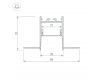Профиль Arlight SL-Comfort32-Fantom-2000 Anod 033276