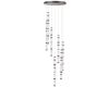 Каскадная люстра Odeon Light L-Vision Collier 5456/210L